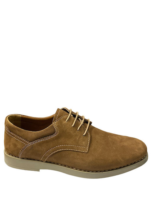 Il Mondo Comfort Suede Pantofi casual pentru bărbați Tabac maro