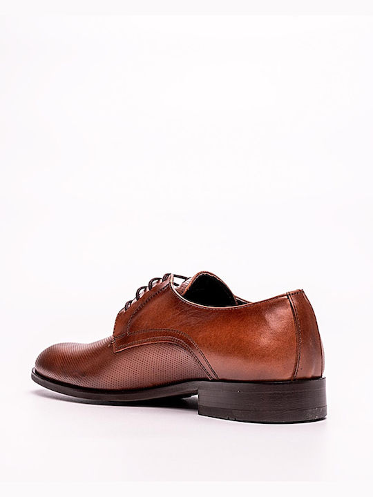 Vice Footwear Men's Leather Casual Shoes Brown