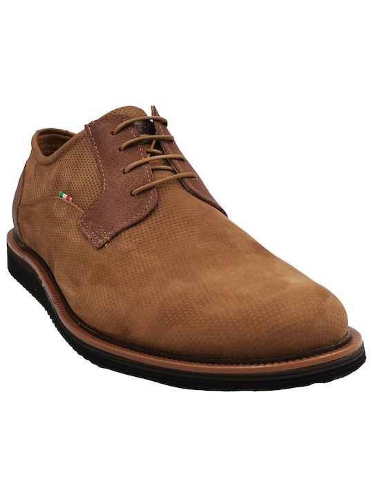 Derma Shoes Suede Pantofi casual pentru bărbați Tabac maro