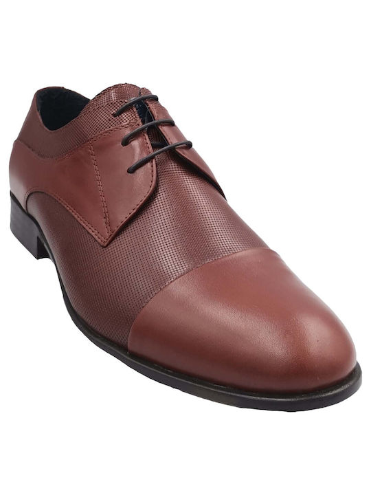 Derma Shoes Piele Pantofi casual pentru bărbați Tabac maro