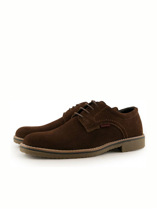 Gale Men's Leather Casual Shoes Brown