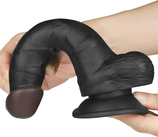 Lovetoy Easy Strapon Set Harness με Dildo 18cm σε Μαύρο Χρώμα