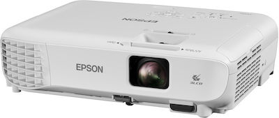 Epson EB-W06 Projector HD Λάμπας LED με Ενσωματωμένα Ηχεία Λευκός