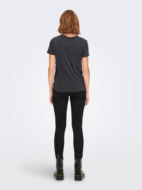 Only Damen T-shirt Rebelle