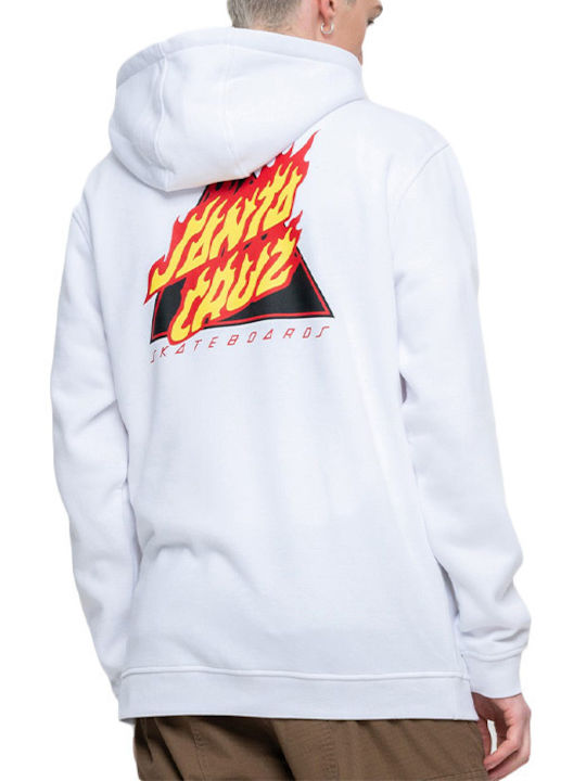 Sweatshirt mit Kapuze Weiß