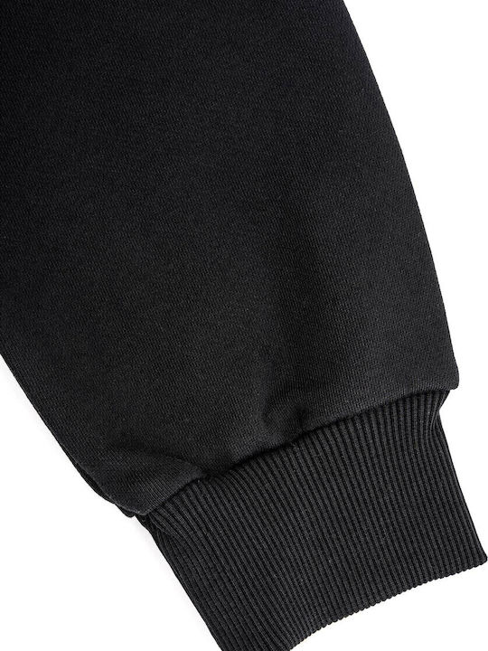 Sweatshirt with Hood Black