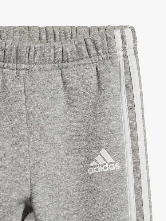 Kids Sweatpants Set With Jacket With Top Grey 2 Pieces Performance