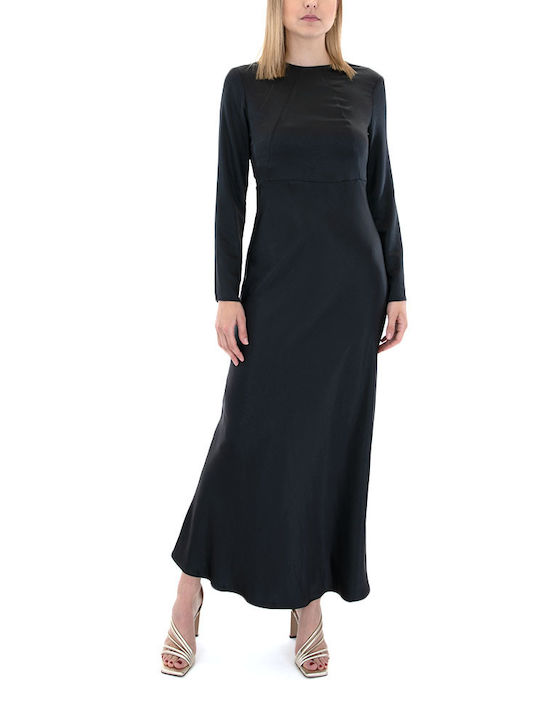 MY T Sommer Maxi Hemdkleid Kleid Schwarz