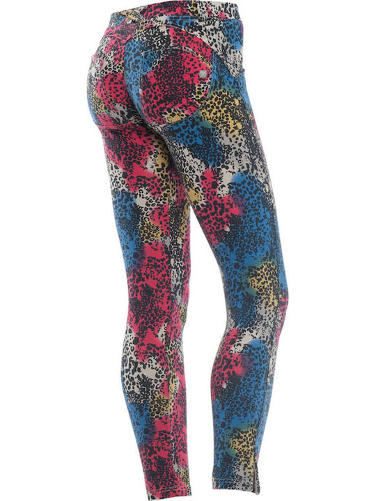 Freddy Women's Fabric Capri Trousers Push-up Slim Fit
