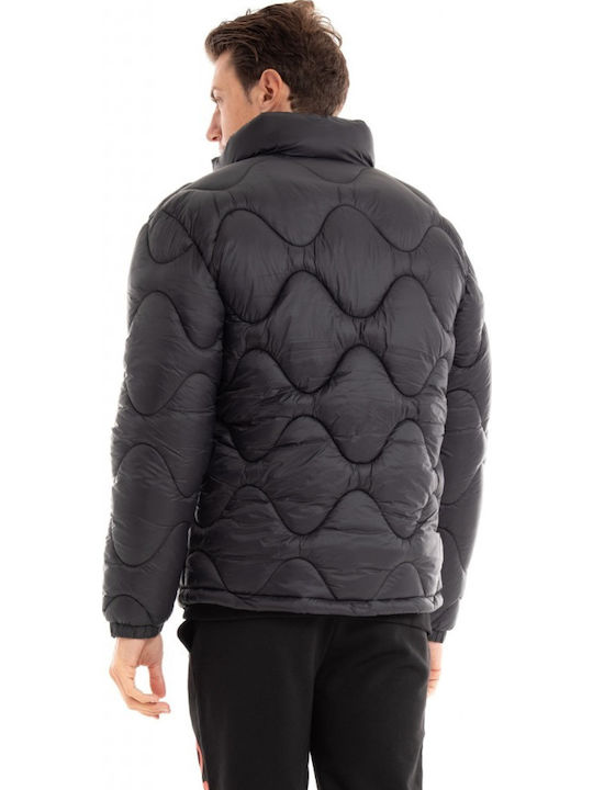 Winter Jacke Puffer Schwarz