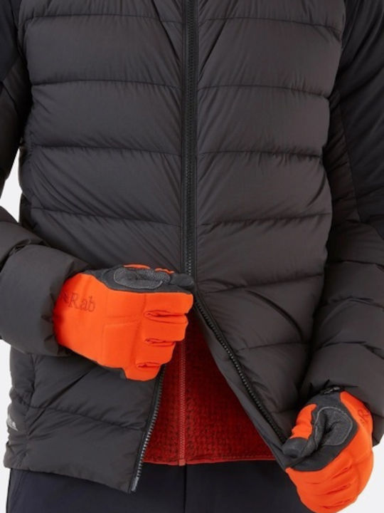 Alpine Χειμωνιάτικο Μπουφάν Puffer Μαύρο