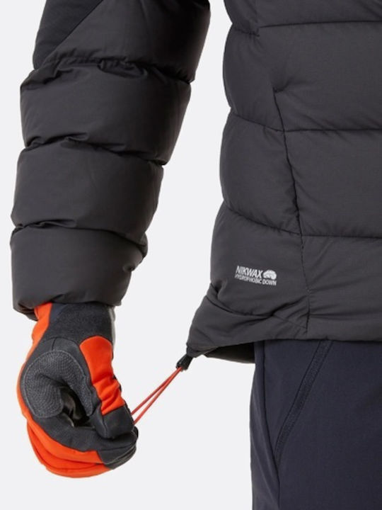 Alpine Χειμωνιάτικο Μπουφάν Puffer Μαύρο