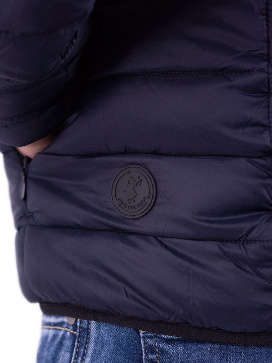 Зимно Puffer Мъжко яке Тъмносин