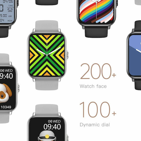 Microwear A01 Smartwatch (Argintiu)