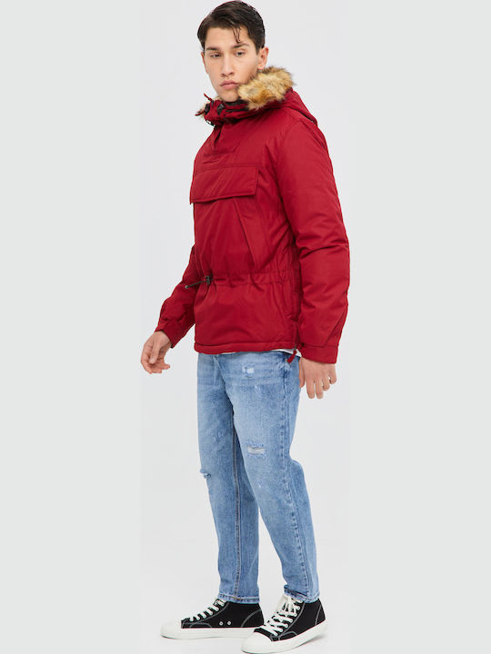Winter Jacke Rot