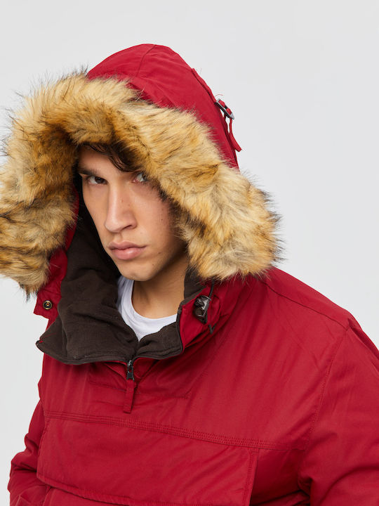 Winter Jacke Rot