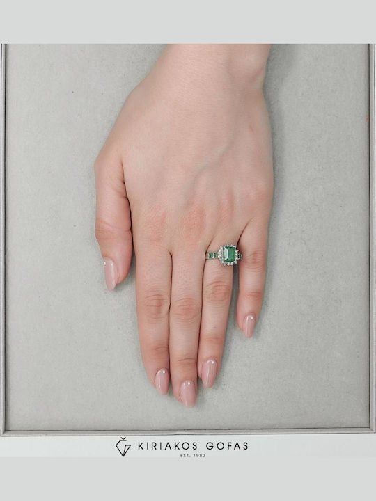 Kiriakos Gofas Single Stone with Diamond