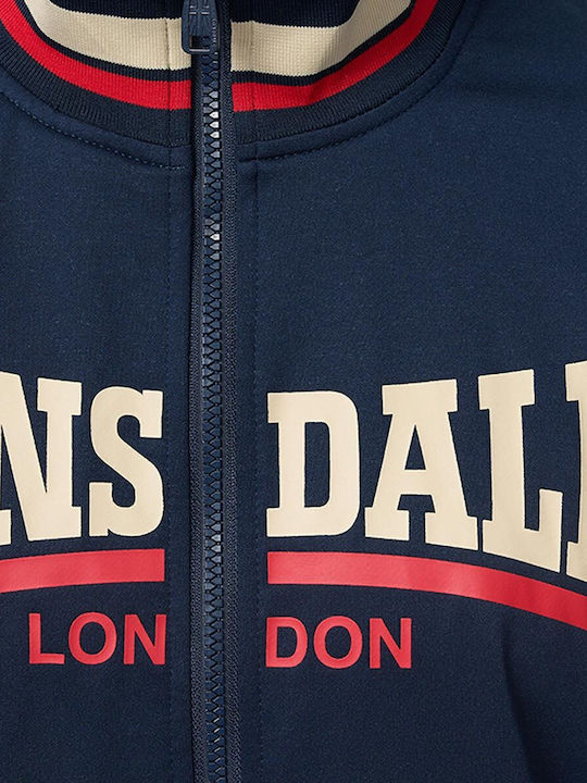 Poolewe Tracksuit with Elastic Navy Blue