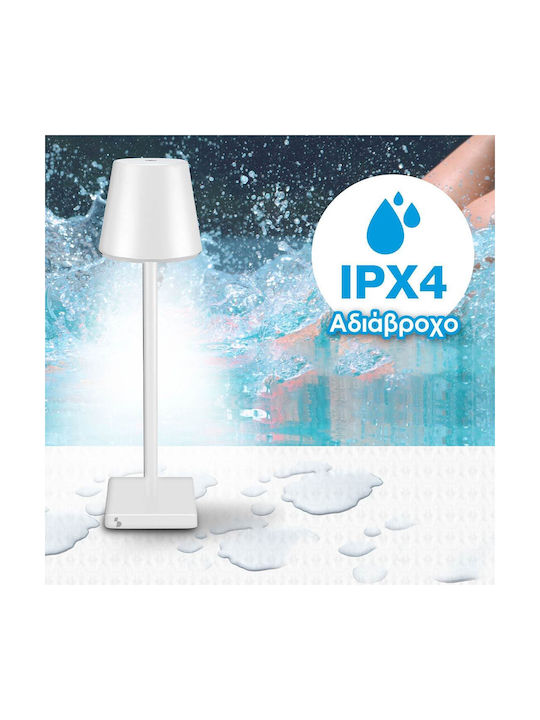Beper Beper Außenstehlampe LED 2W mit Warmweißem Licht Weiß