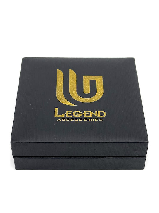 Legend Accessories Men's Leather Bracelet 21cm