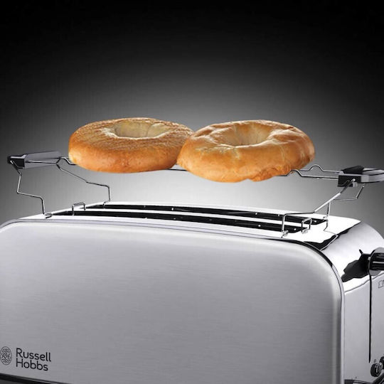 Russell Hobbs Toaster 2 Slots 1600W Inox
