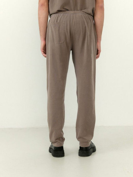 American Vintage Pantaloni Jogger Maro
