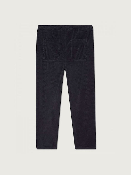 American Vintage Men's Sweatpants with Rubber Gray