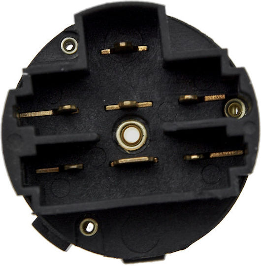NTY Car Ignition Button for Fiat Panda / Punto / Seicento Black