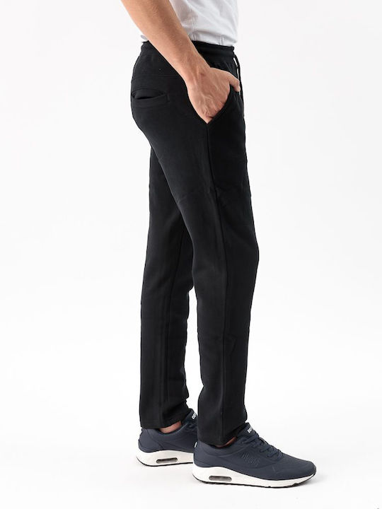 Devergo Herren-Sweatpants Schwarz