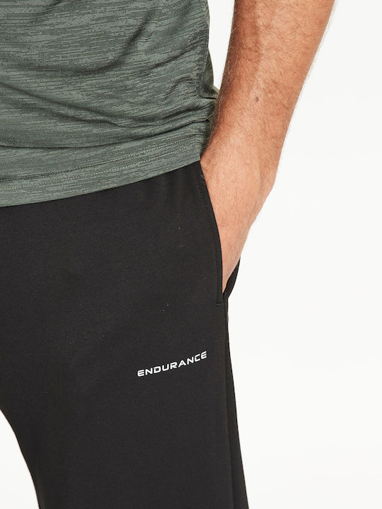 Pantaloni de trening cu Elastic Negru