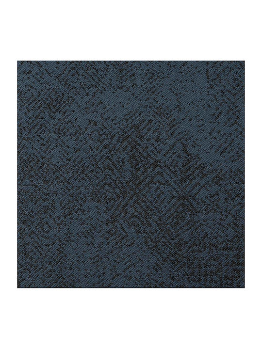 Aslanis Home Dreisitzer-Sofa Wurf Kedros 180x300cm Blue / Black