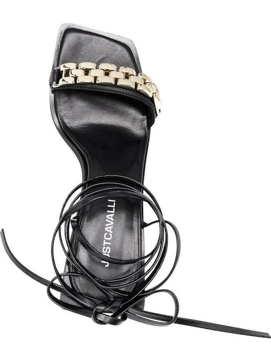 Leder Sandalen Schwarz