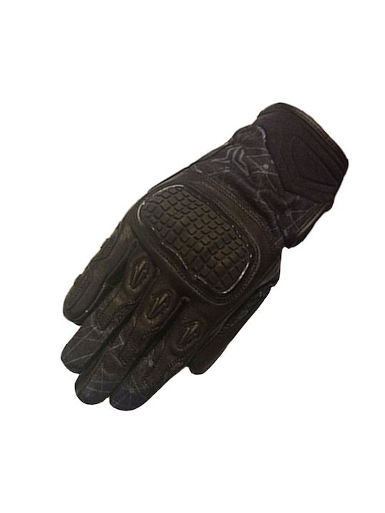Nordcode Rally Summer Men's Motorcycle Gloves Black