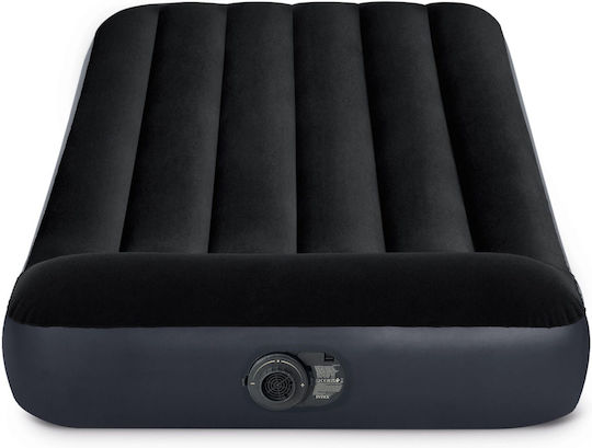 Intex Air Mattress Single with Integrated Pump Classic Twin 191x99x25cm