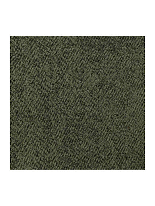 Aslanis Home Armchair Throw Kedros 180x180cm Olive green / Charcoal