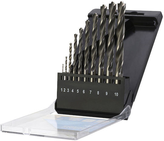 Stanley Set 10 Burghie pentru Metal
