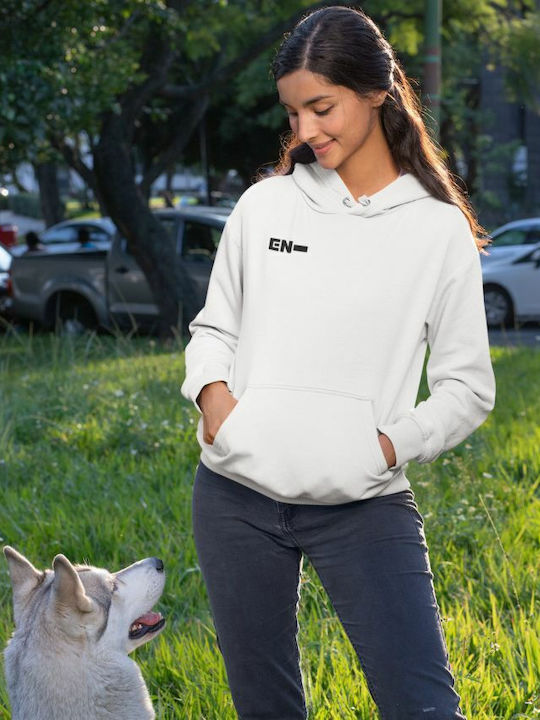 TKT Women's Hooded Sweatshirt White