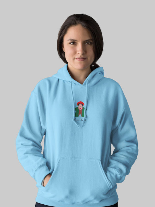 TKT Hoodie Frida Kahlo Green