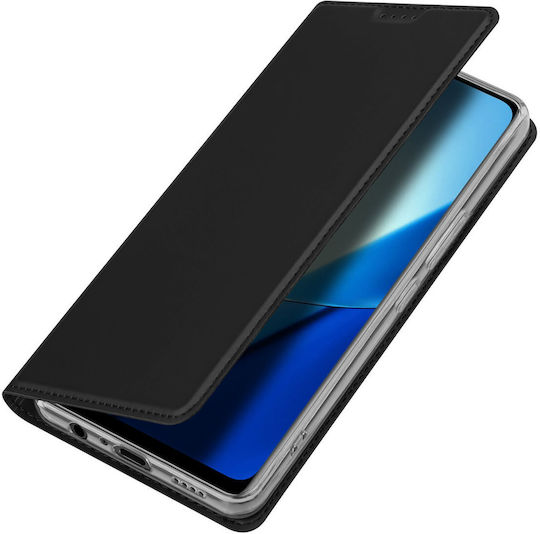 Dux Ducis Skin Pro Book Σιλικόνης / Δερμάτινο Μαύρο (Realme 11)