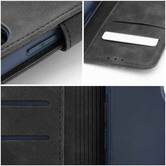 TENDER Buchen Sie Synthetisches Leder Schwarz (Redmi Note 12 5G)