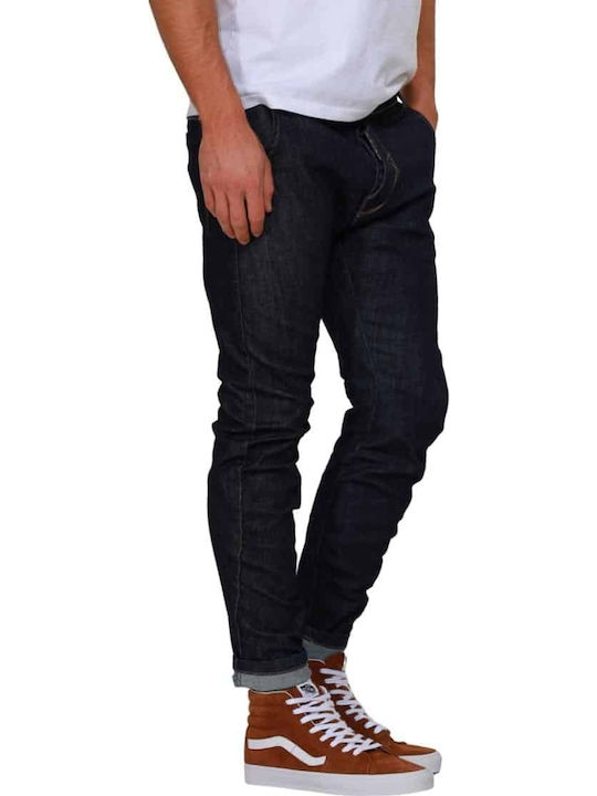 Herren Jeanshose Elastisches mit Lose Anwendung Marineblau