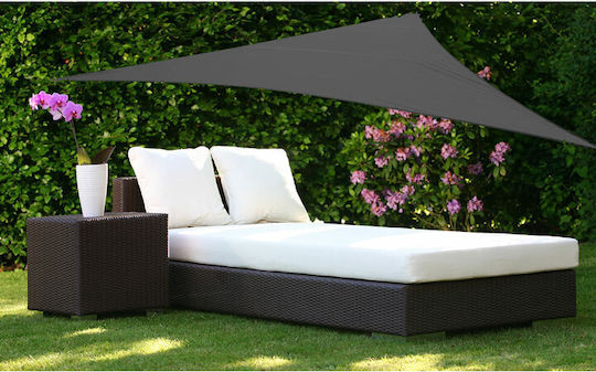General Trade Τρίγωνο Πανί Σκίασης Γκρι 3.6m 200gr/m²