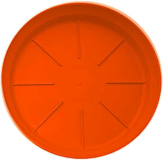 Micplast Νο72 Round Plate Pot Orange 20x20cm