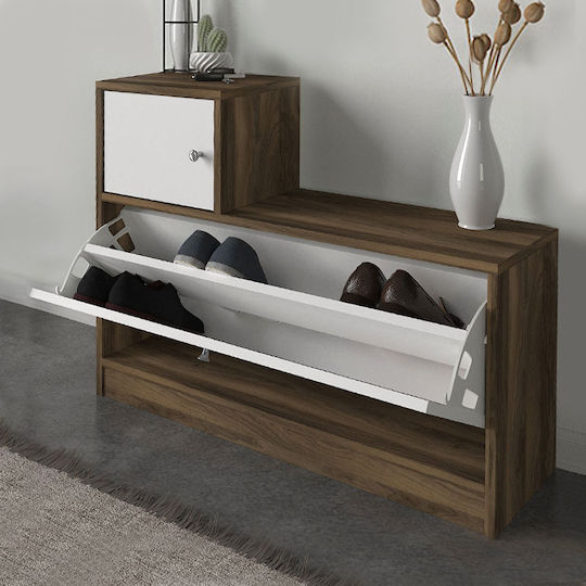 Galina Entry Furniture with Mirror / Hanger & Shoe Rack 91.8x27x70cm