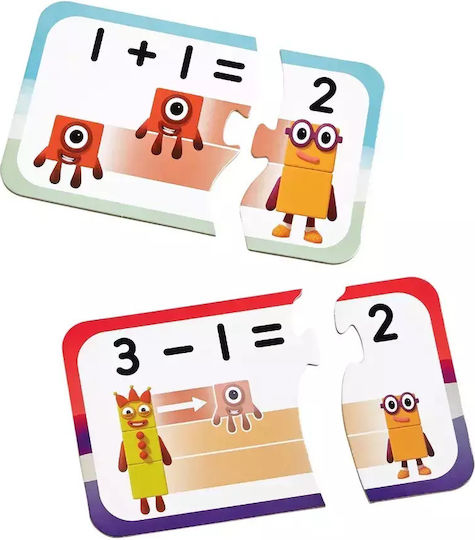 Learning Resources Numberblocks Αριθμοκυβάκια Πρόσθεση & Αφαίρεση Παζλ Joc Educațional de Cunoștințe pentru 3+ ani Ani