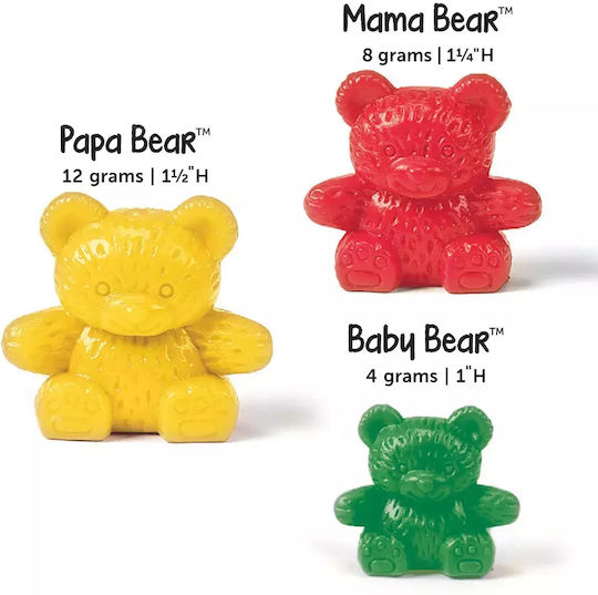 Learning Resources Three Bear Family Ζυγαριά Αρχαρίων Образователна Игра Везни за 4+ години Години