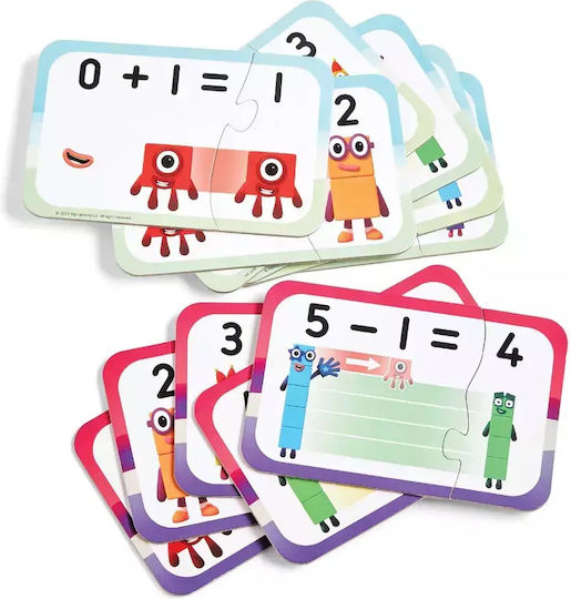Learning Resources Numberblocks Αριθμοκυβάκια Πρόσθεση & Αφαίρεση Παζλ Joc Educațional de Cunoștințe pentru 3+ ani Ani