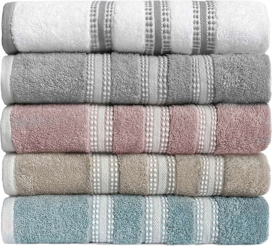 Nef-Nef Homeware Σετ 3τμχ Promise White Βάρους 480gr/m² Nef-Nef Homeware Σετ 3τμχ Promise White Βάρους 480gr/m²