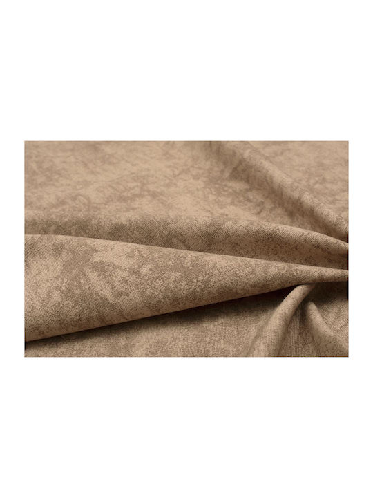 Dimcol Checkered Stain Resistant Set 2pcs Brown 140x140cm