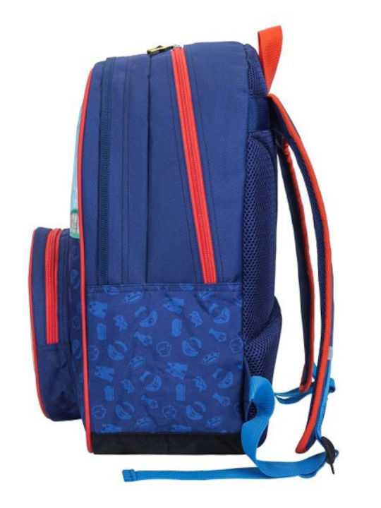 Fanatics Super Mario Schulranzen Rucksack Grundschule, Grundschule Mehrfarbig